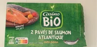 2 Pavés de saumon Atlantique BIO