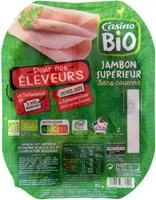 Jambon supérieur sans couenne BIO