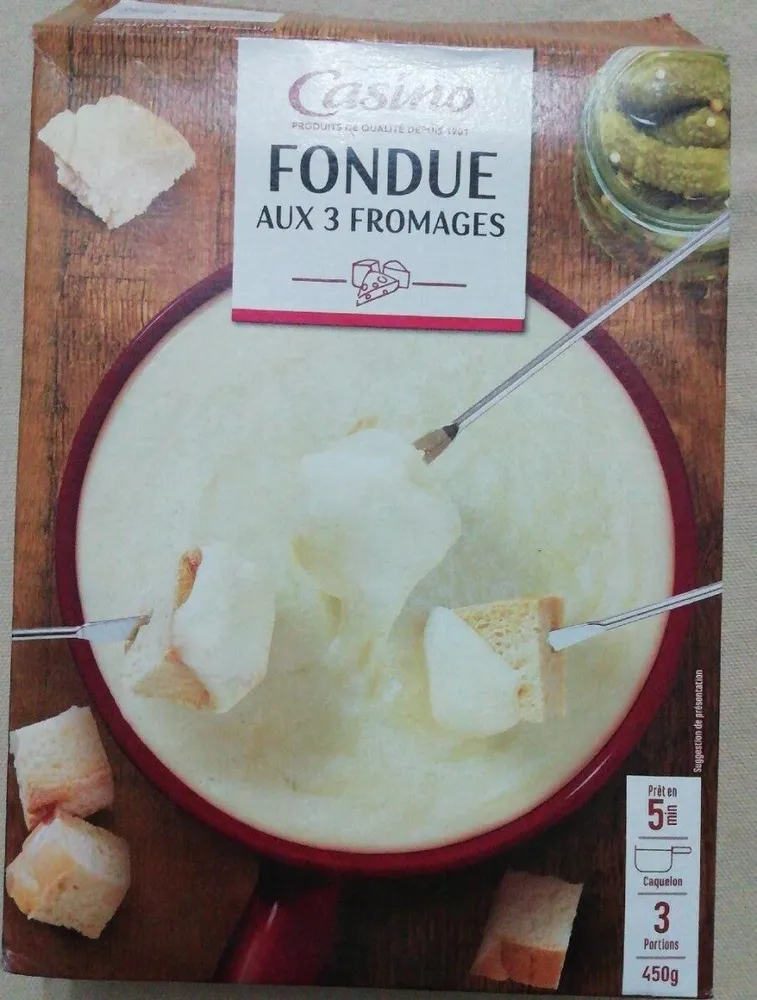 Fondu 3 fromage