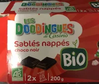 Sables nappés choco noir bio