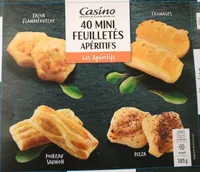 40 mini feuilletés apéritifs