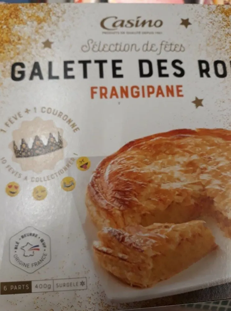 Galette des rois frangipane