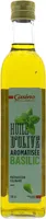 Huile d'olive aromatisée basilic