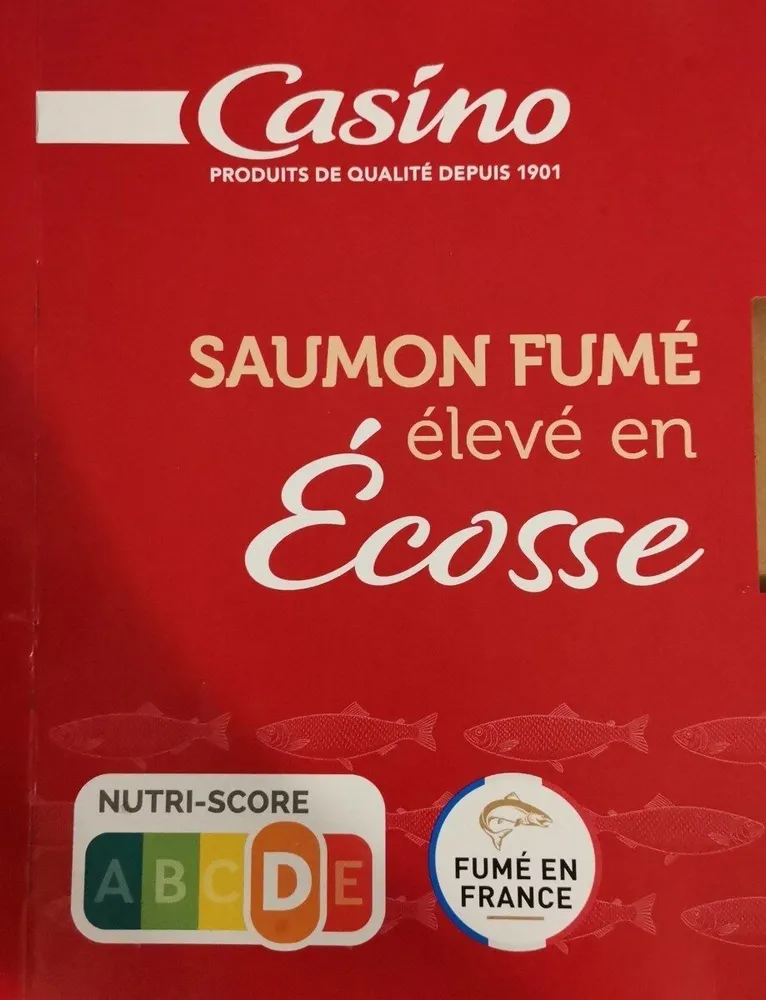 Saumon fumé élevé en Ecosse