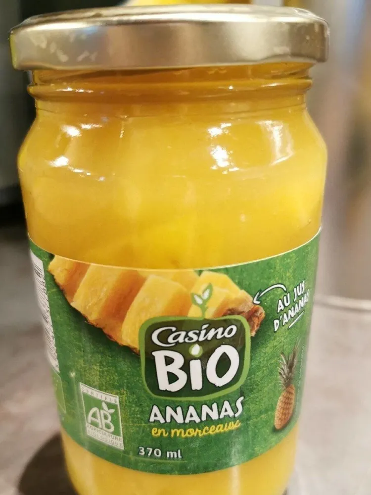 Ananas en morceaux