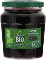 Confiture extra Cassis Bio
