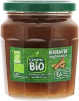 Confiture extra Rhubarbe Bio