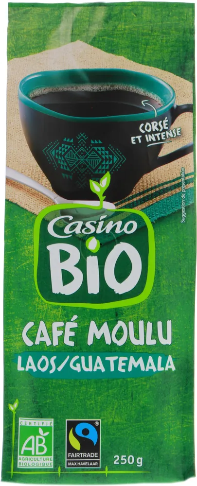 Café moulu Corsé et intense
