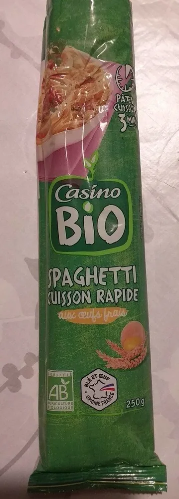 Spaghetti cuisson rapide
