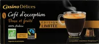 10 Capsules Édition limitée Bio Fairtrade compatibles Nespresso