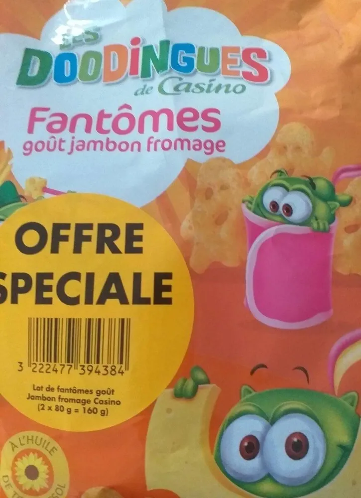 Fantômes gout Jambon Fromage