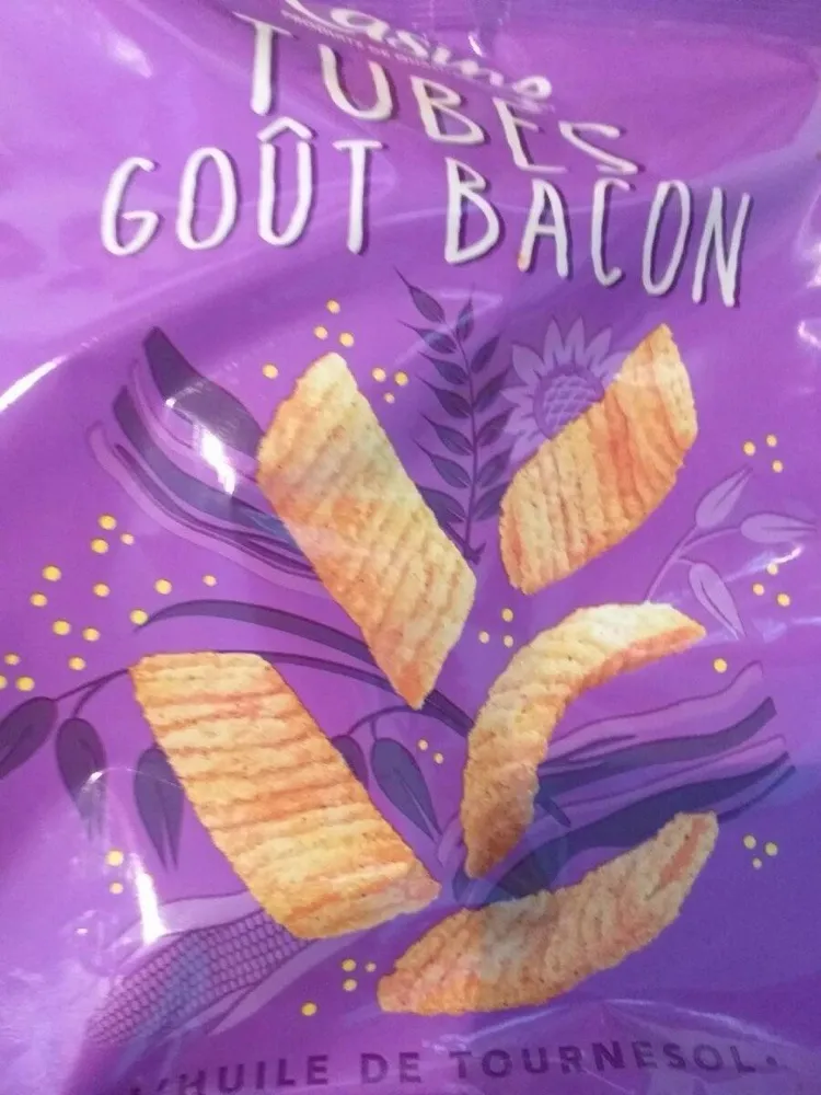 Tubes goût bacon