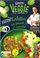 Galettes aux épinards et à l'emmental