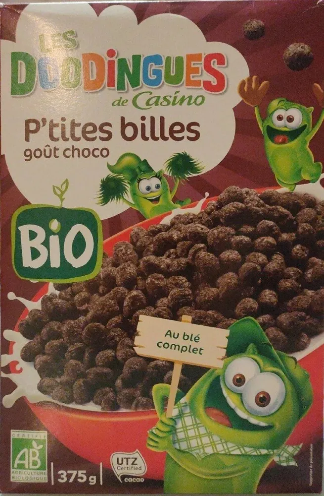 Boules chocolat 375g Bio