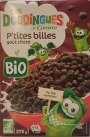 Boules chocolat 375g Bio