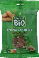 Amandes décortiquées issues de l'agriculture biologique
