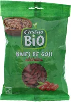 Baies de goji issues de l'agriculture biologique