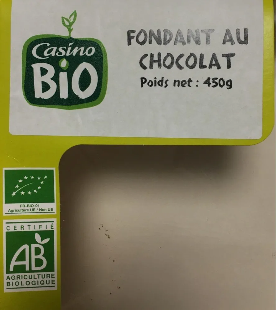 Fondant au chocolat