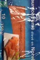 Saumon fumé élevé en Norvège
