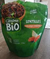 Lentilles riz soja cuisinés