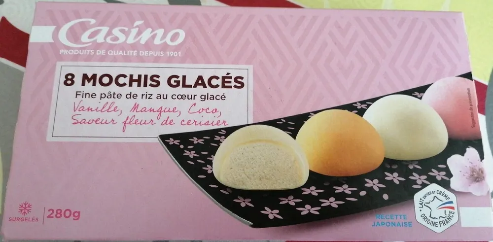 8 mochis glacés