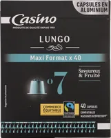 capsules de café Espresso Lungo