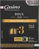 capsules de café Espresso doux