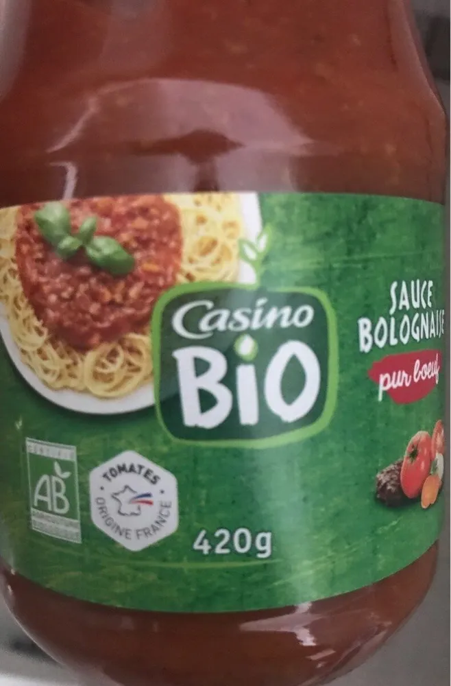 Sauce bolognaise pur boeuf