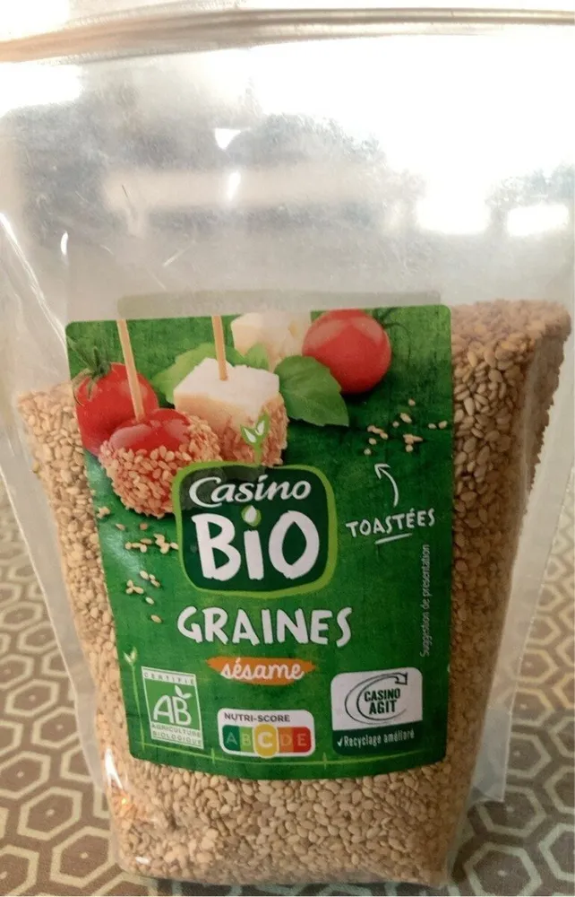 Graines de sésame toastées