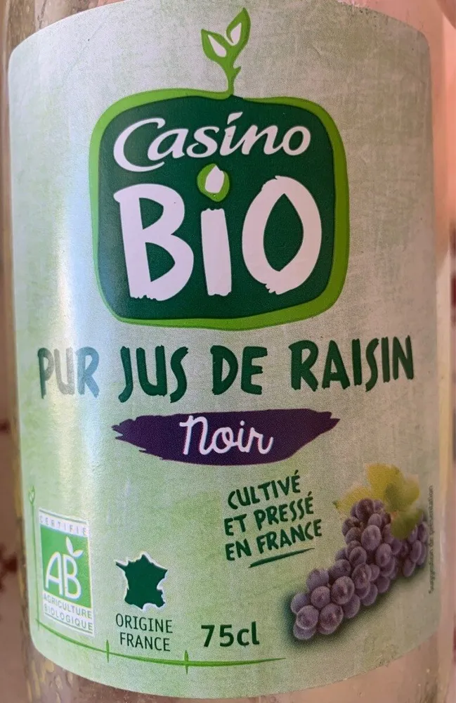 Pur jus de raisin noir