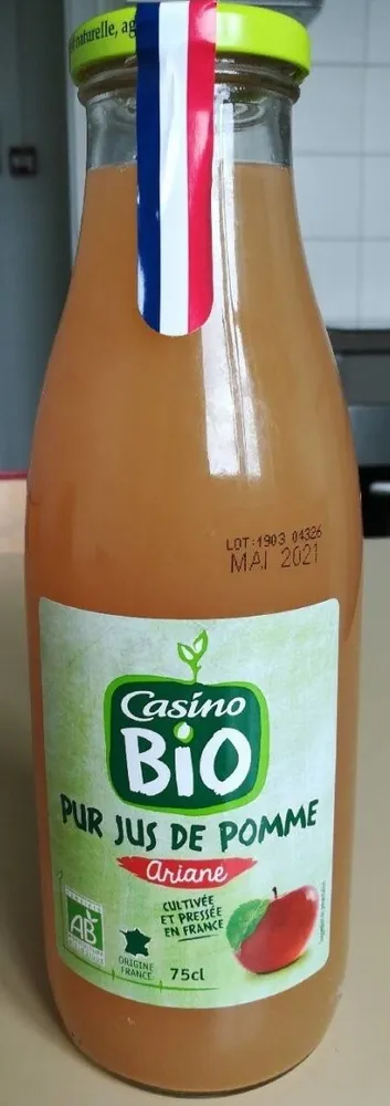 Pur jus de pomme Ariane