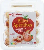 Billes apéritives fourrage à la tomate paprika