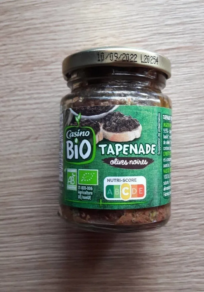 La tapenade d'olives noires Bio
