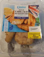 Filets de cabillaud MSC Fish'n chips