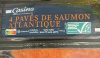 Pavés de saumon atlantique