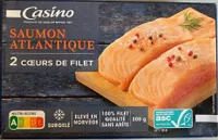2 cœurs de filet de Saumon Atlantique