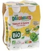 Yaourt à boire bio vanille