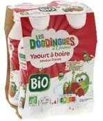 Yaourt à boire bio fraise