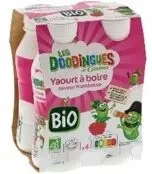 Yaourt à boire bio framboise