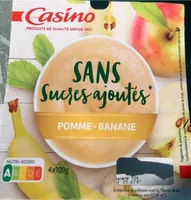 Compote pomme banane