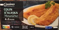Colin d'Alaska meunière  4 à 5 filets