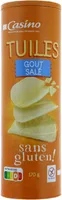 Tuiles goût salé sans gluten