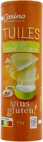 Tuiles goût crème oignon sans gluten