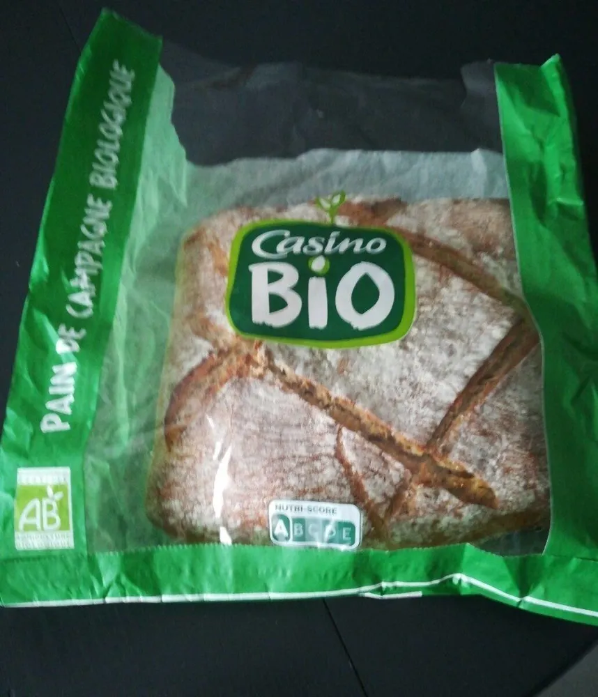 Pain de campagne biologique