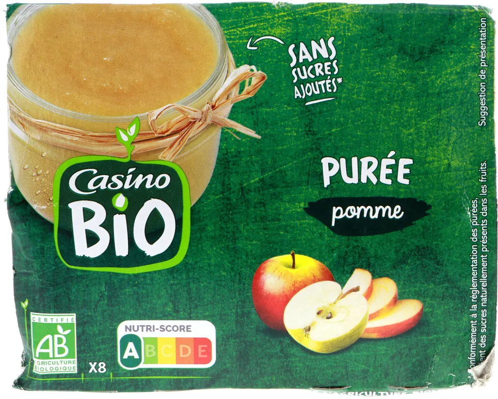 Pomme sans sucres ajoutés