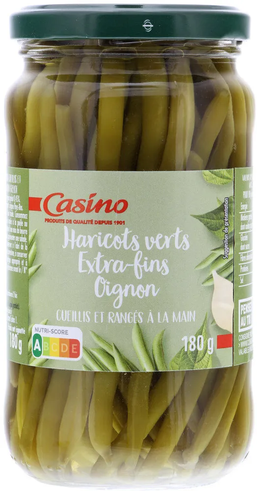 Haricots vert extra fins Oignon