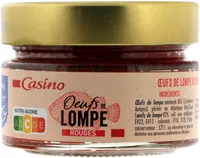 Oeufs de lompe rouges