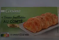 Tresse feuilletées au comté