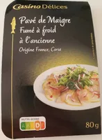 Pavé de Maigre fumé