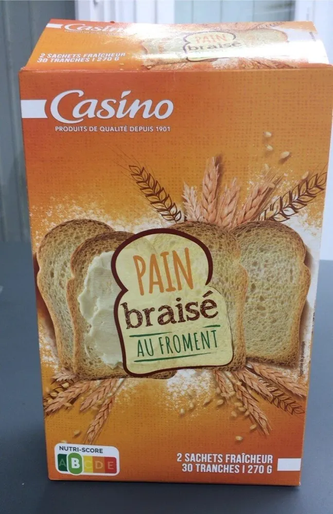 Pain braisé au Froment